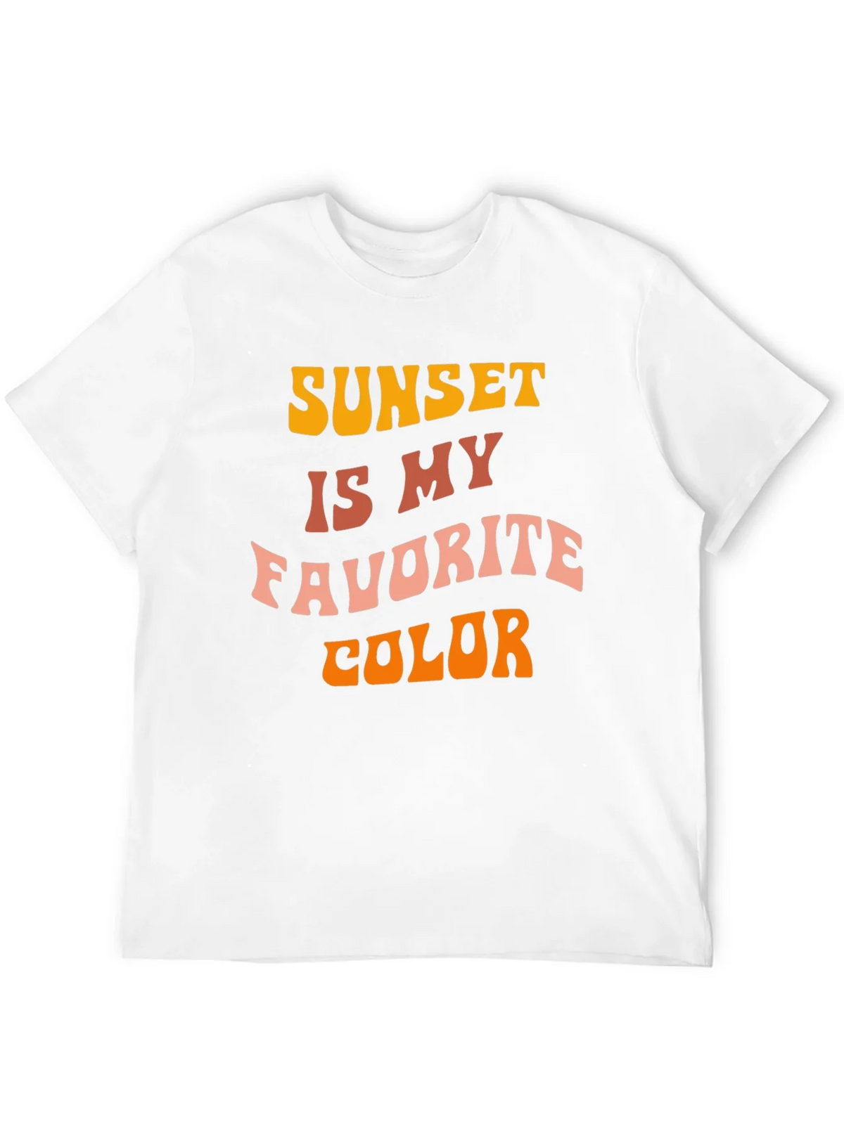Sunset Is My Favorite Color Black T-Shirt product image 11