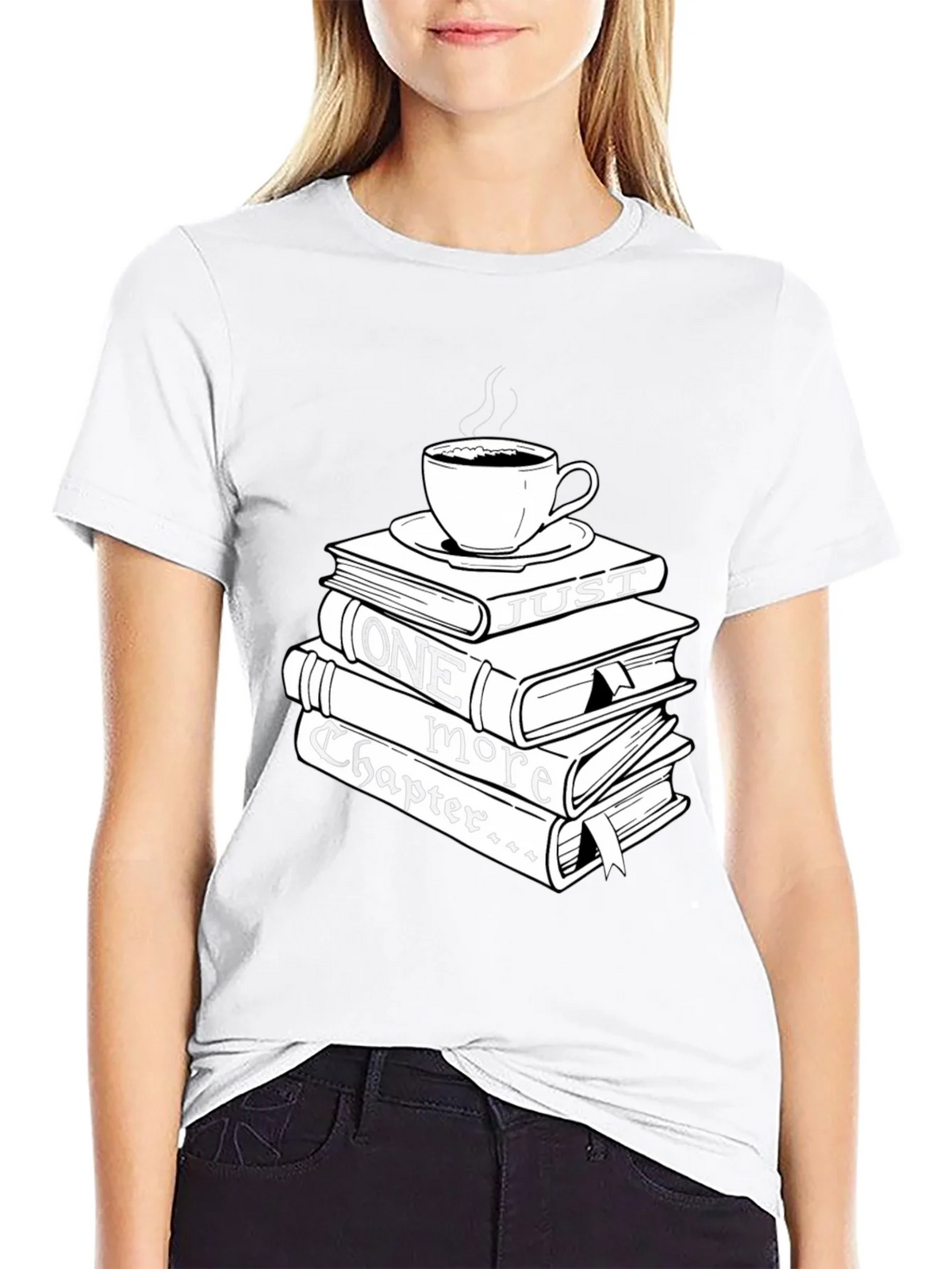 Book Lovers Tee: Just One More Chapter product image 8