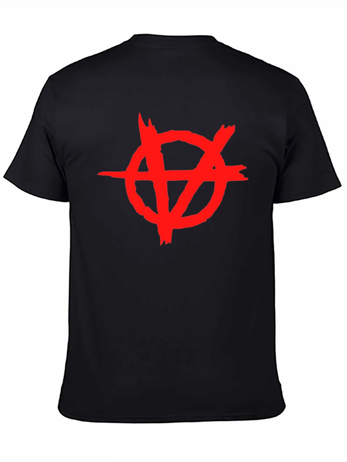 Anarchy Symbol Tee - Edgy Graphic Print Shirt product image 1
