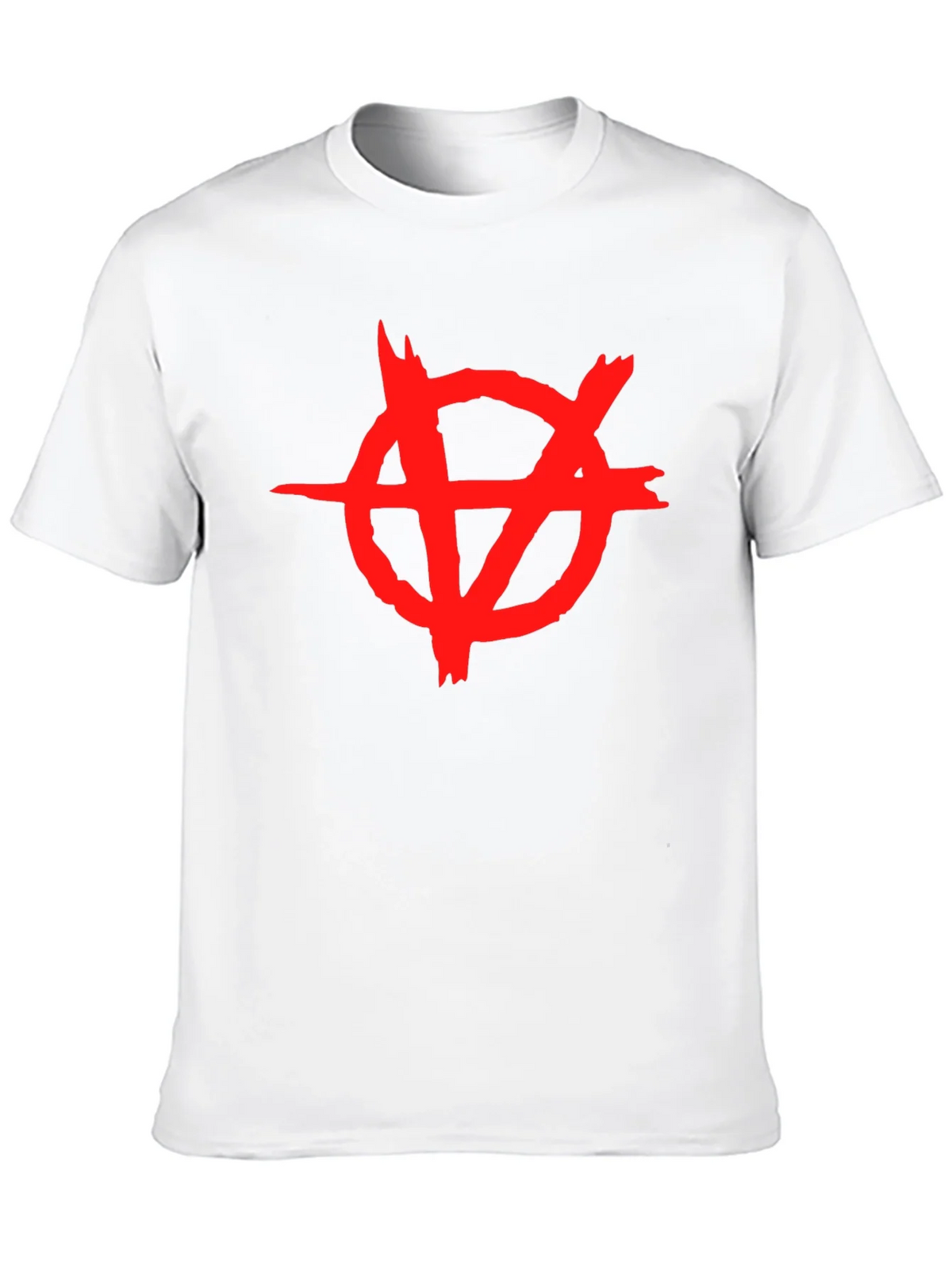 Anarchy Symbol Tee - Edgy Graphic Print Shirt product image 3