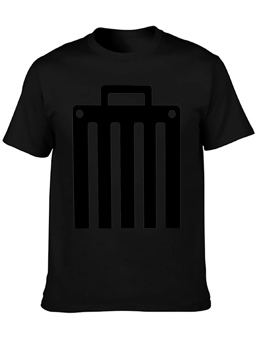 Abstract Briefcase Graphic T-Shirt product image 3