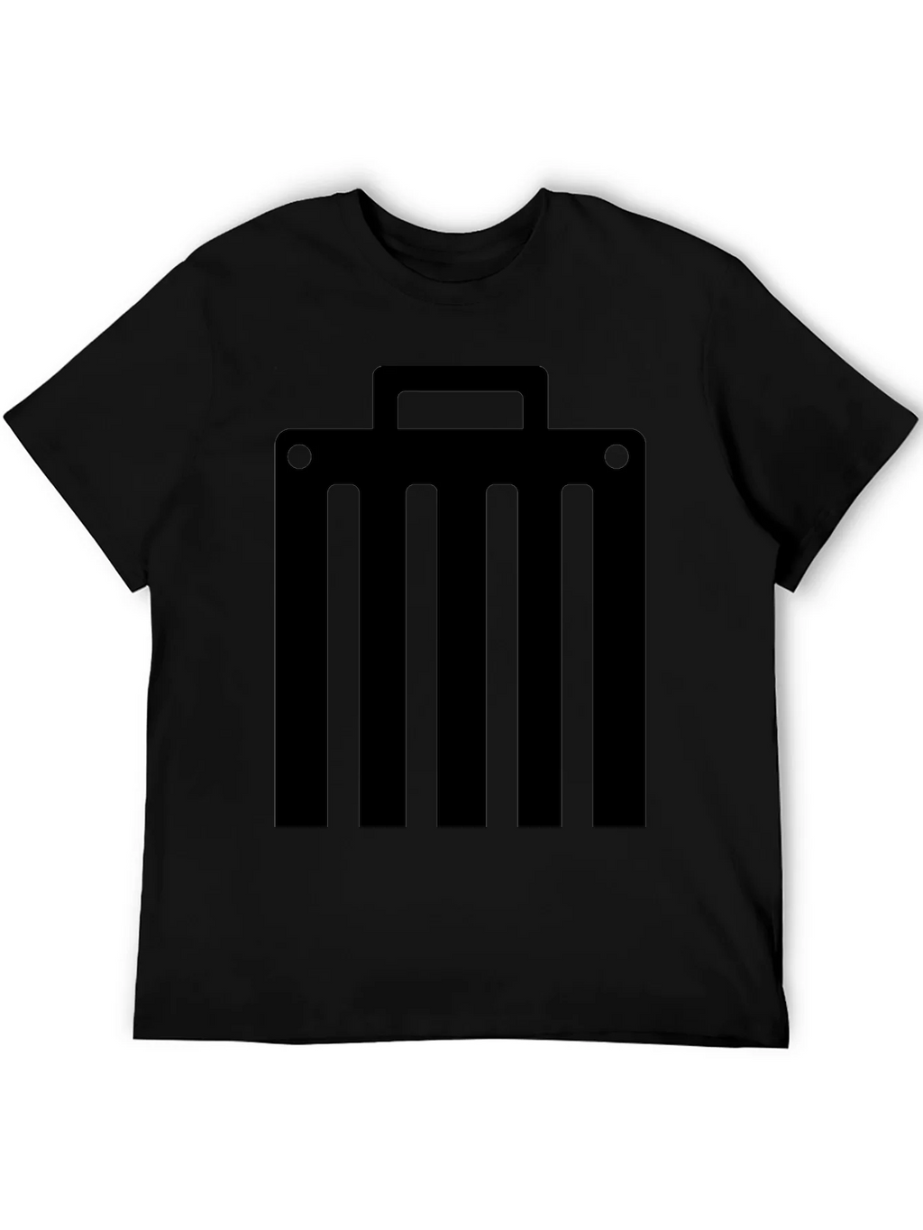 Abstract Briefcase Graphic T-Shirt product image 5