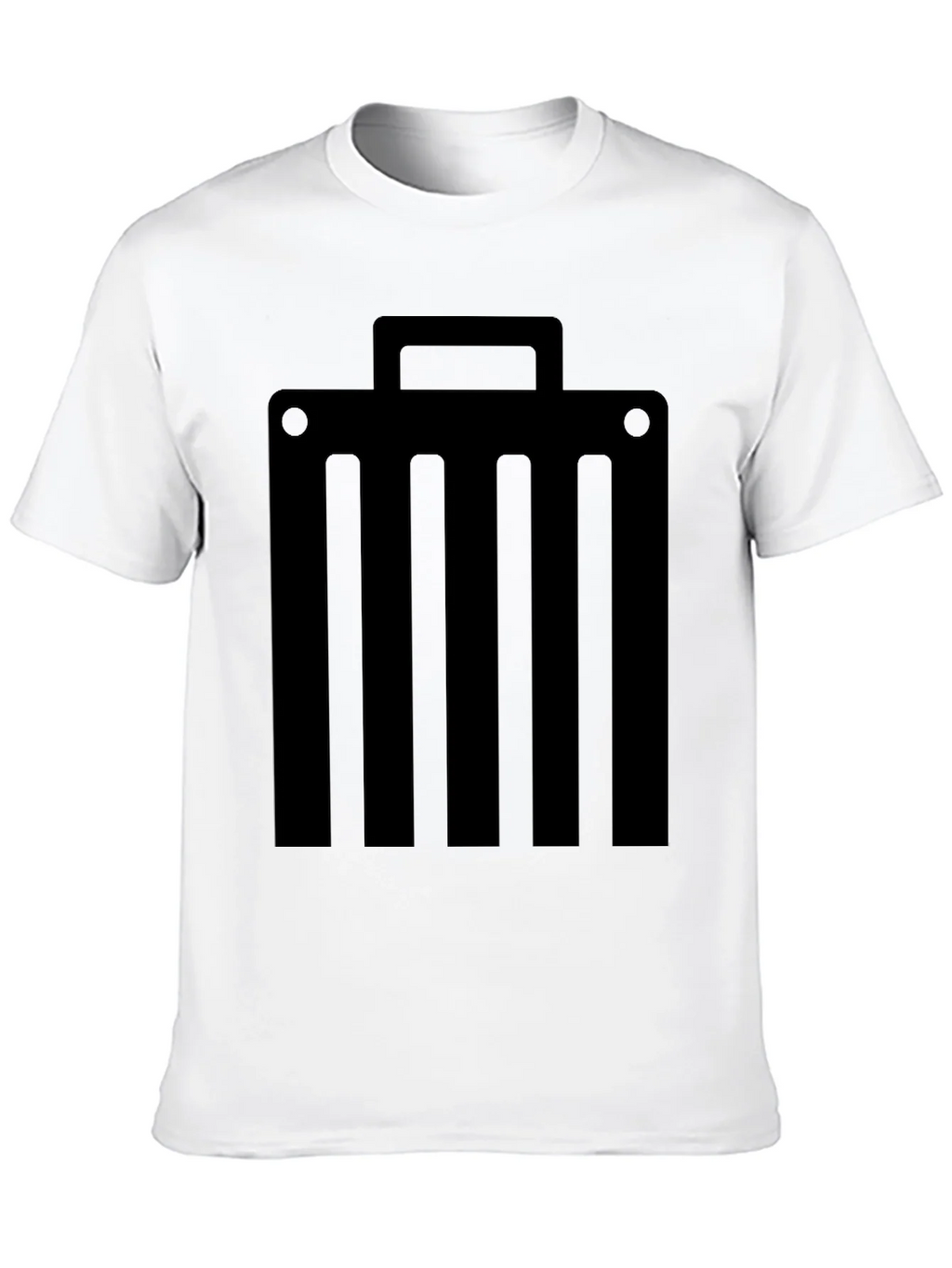 Abstract Briefcase Graphic T-Shirt product image 9