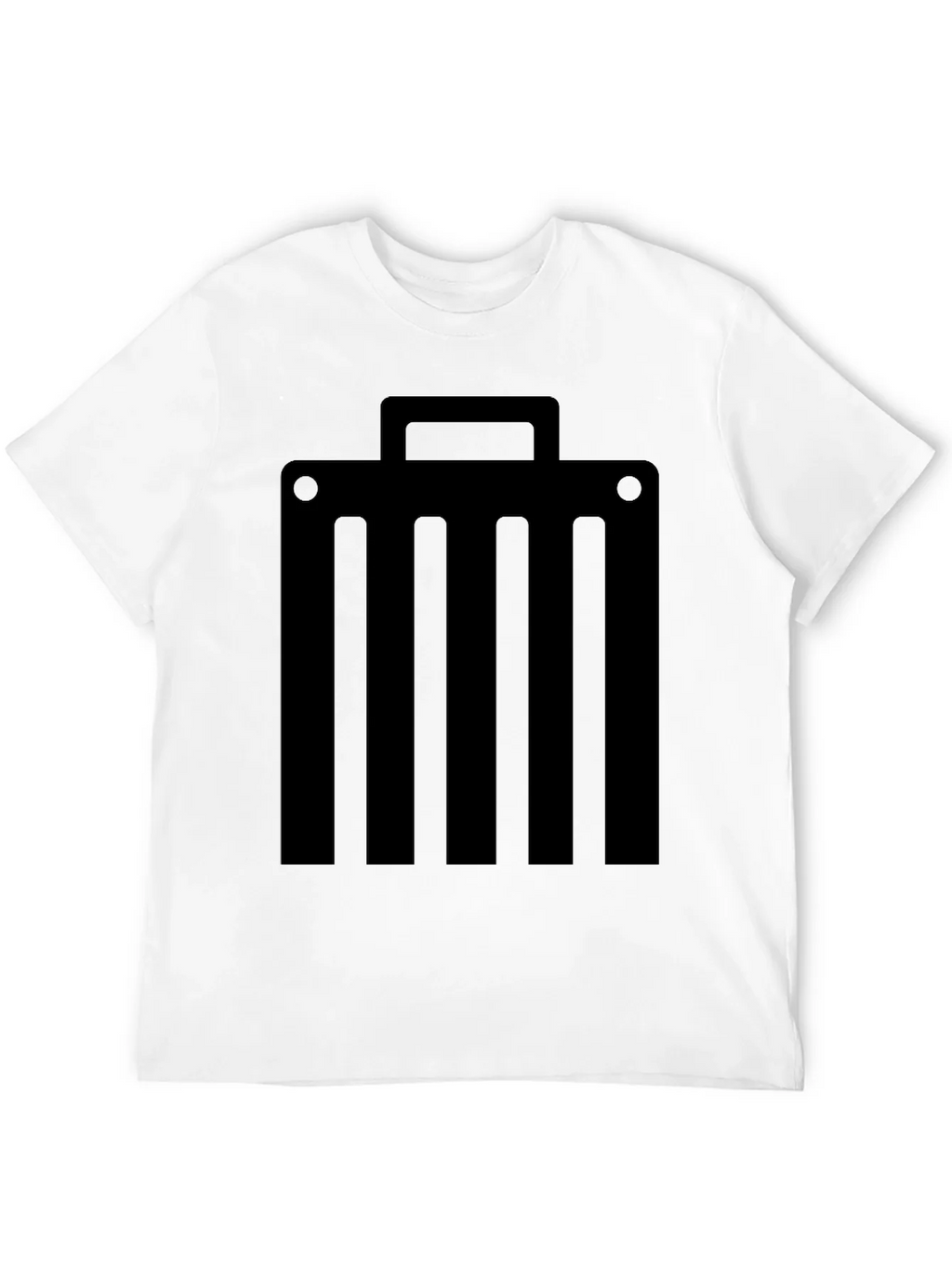 Abstract Briefcase Graphic T-Shirt product image 10