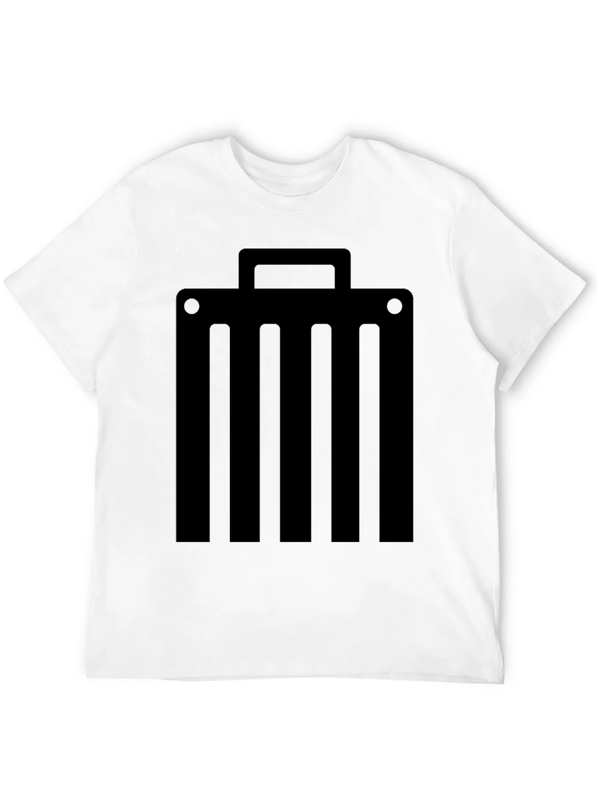 Abstract Briefcase Graphic T-Shirt product image 10
