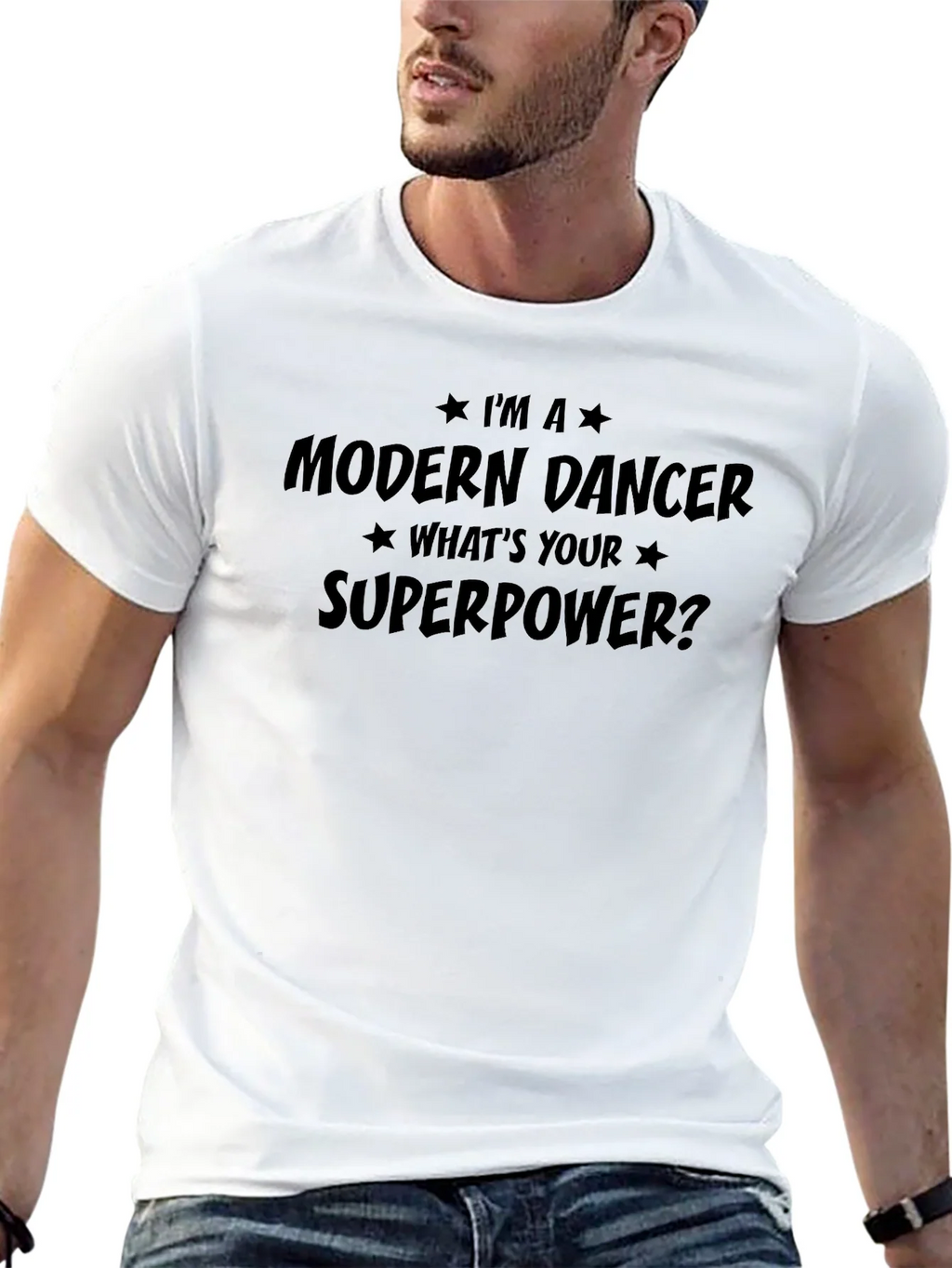 Modern Dancer Superpower T-Shirt - Black product image 12