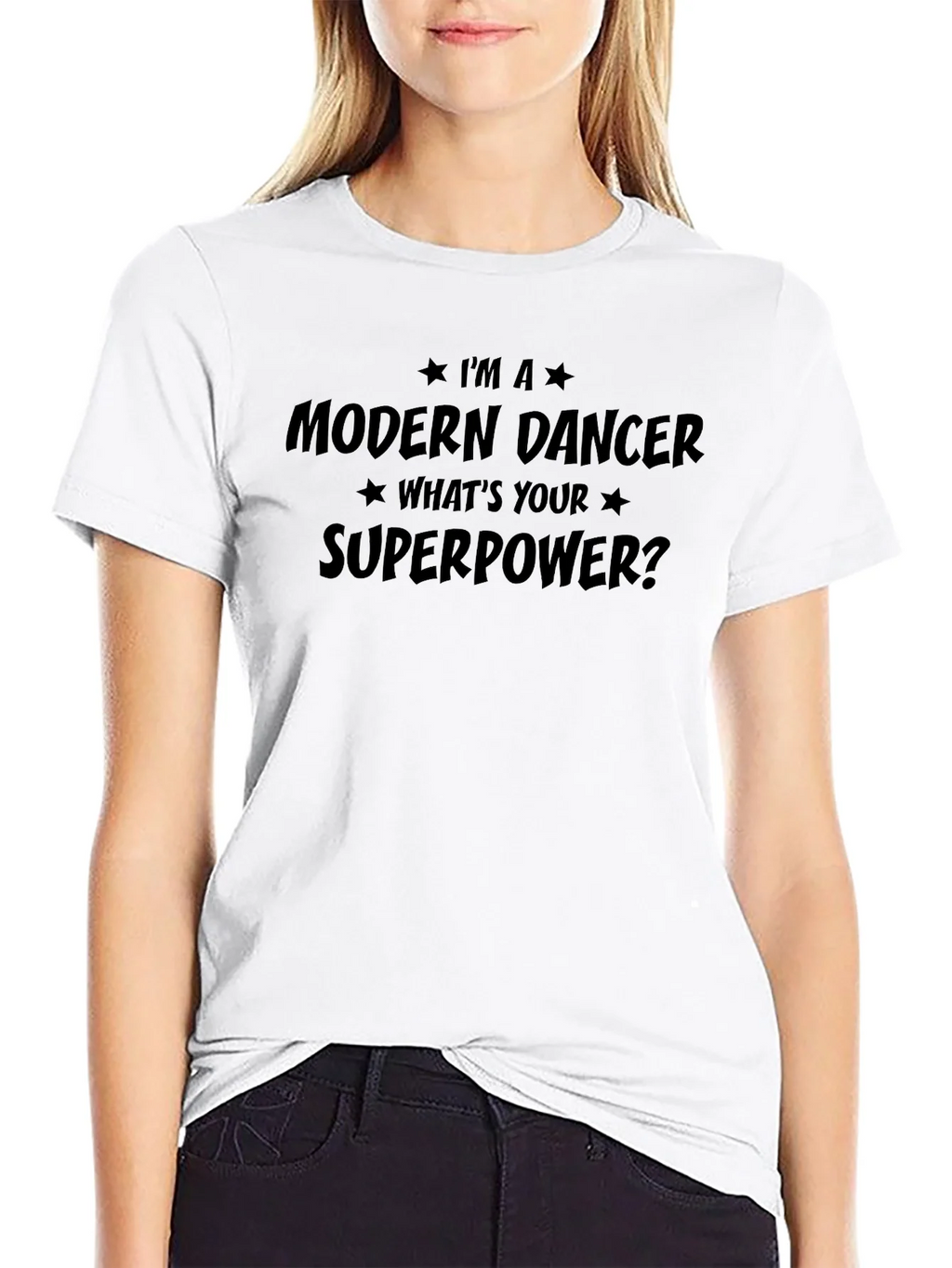 Modern Dancer Superpower T-Shirt - Black product image 8