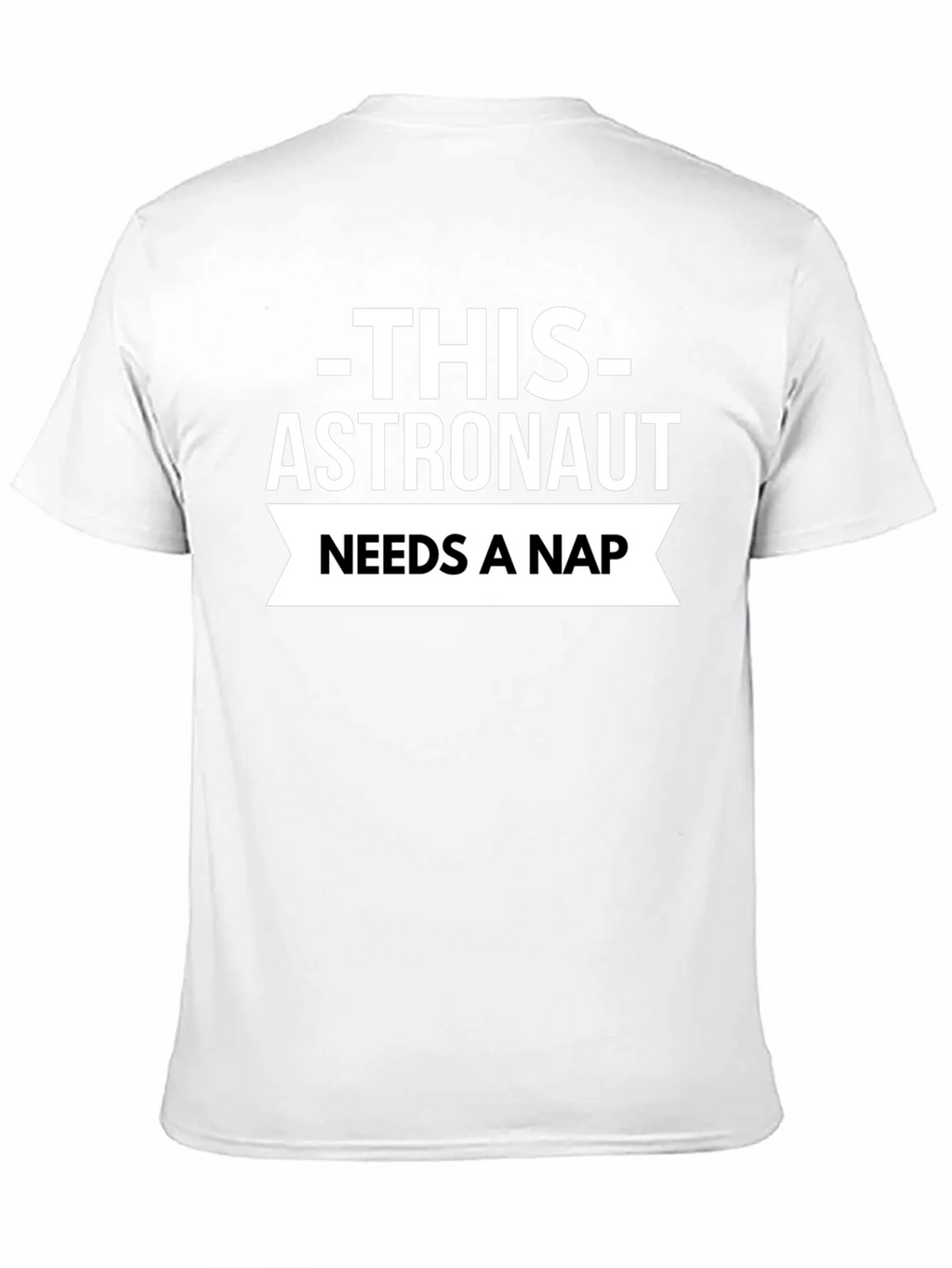 Astronaut Needs A Nap Black T-Shirt product image 10