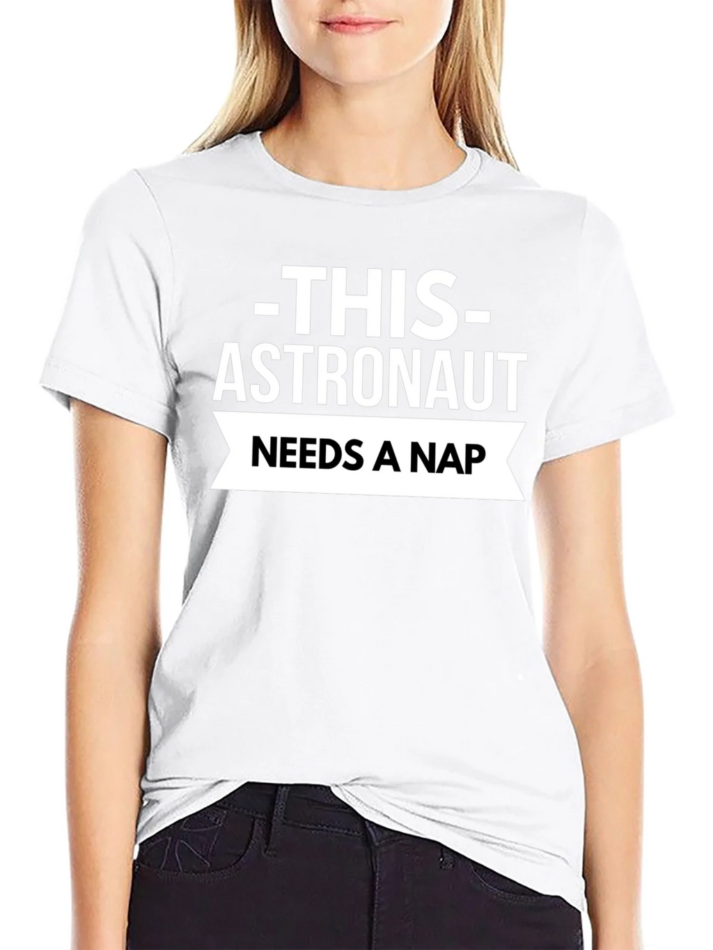 Astronaut Needs A Nap Black T-Shirt product image 8