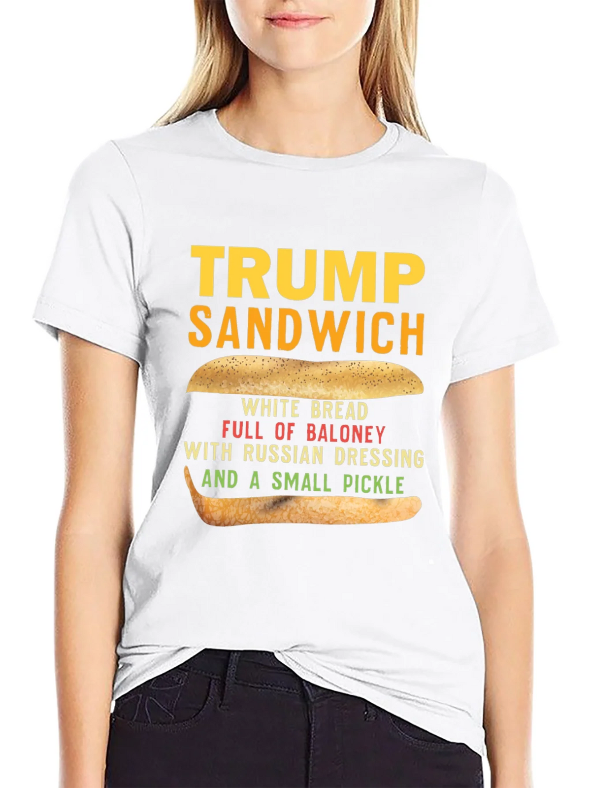 Trump Sandwich Graphic Tee - Political Humor T-Shirt product image 8