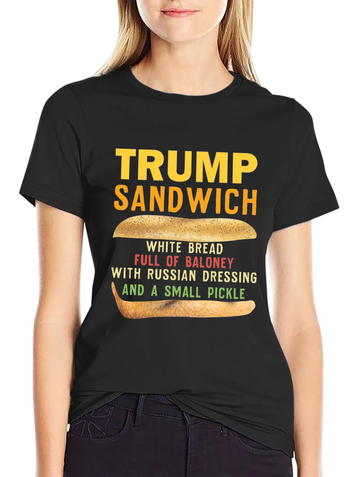 Trump Sandwich Graphic Tee - Political Humor T-Shirt product image 2