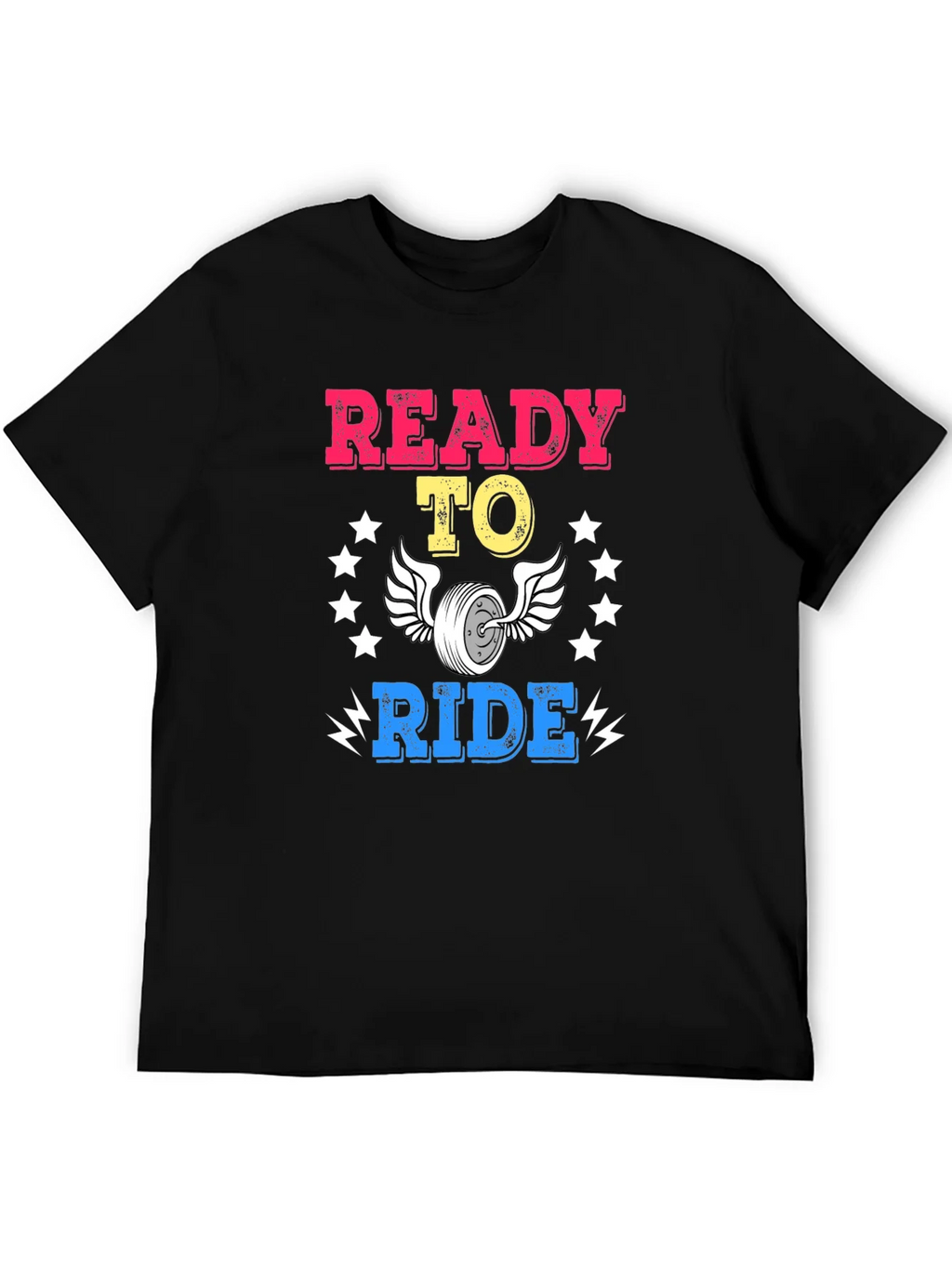 Ready To Ride Graphic Tee - Motorcycle Enthusiast Shirt product image 5