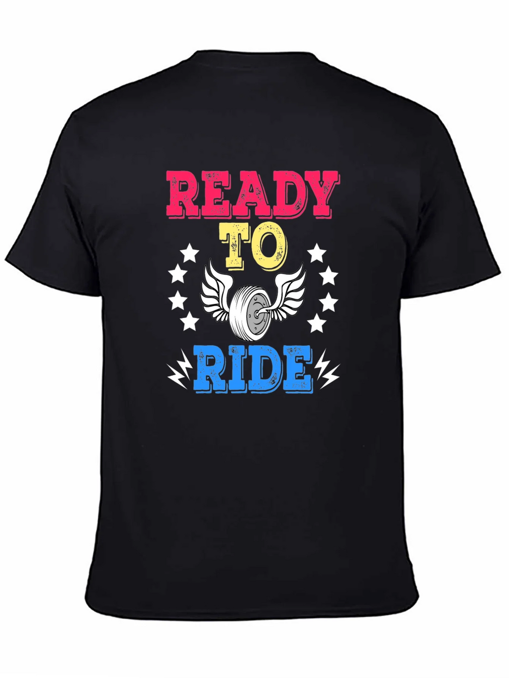 Ready To Ride Graphic Tee - Motorcycle Enthusiast Shirt product image 4