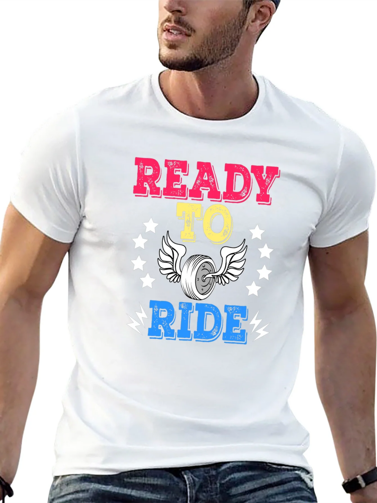Ready To Ride Graphic Tee - Motorcycle Enthusiast Shirt product image 12