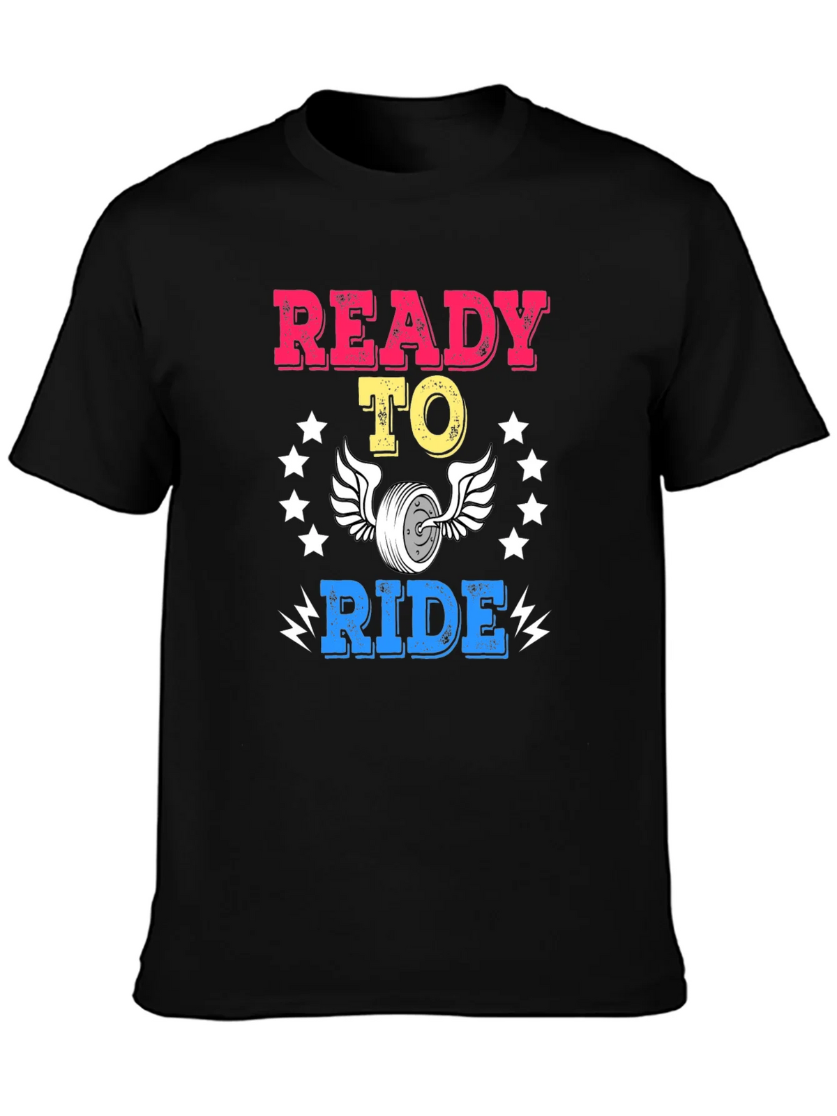Ready To Ride Graphic Tee - Motorcycle Enthusiast Shirt product image 3