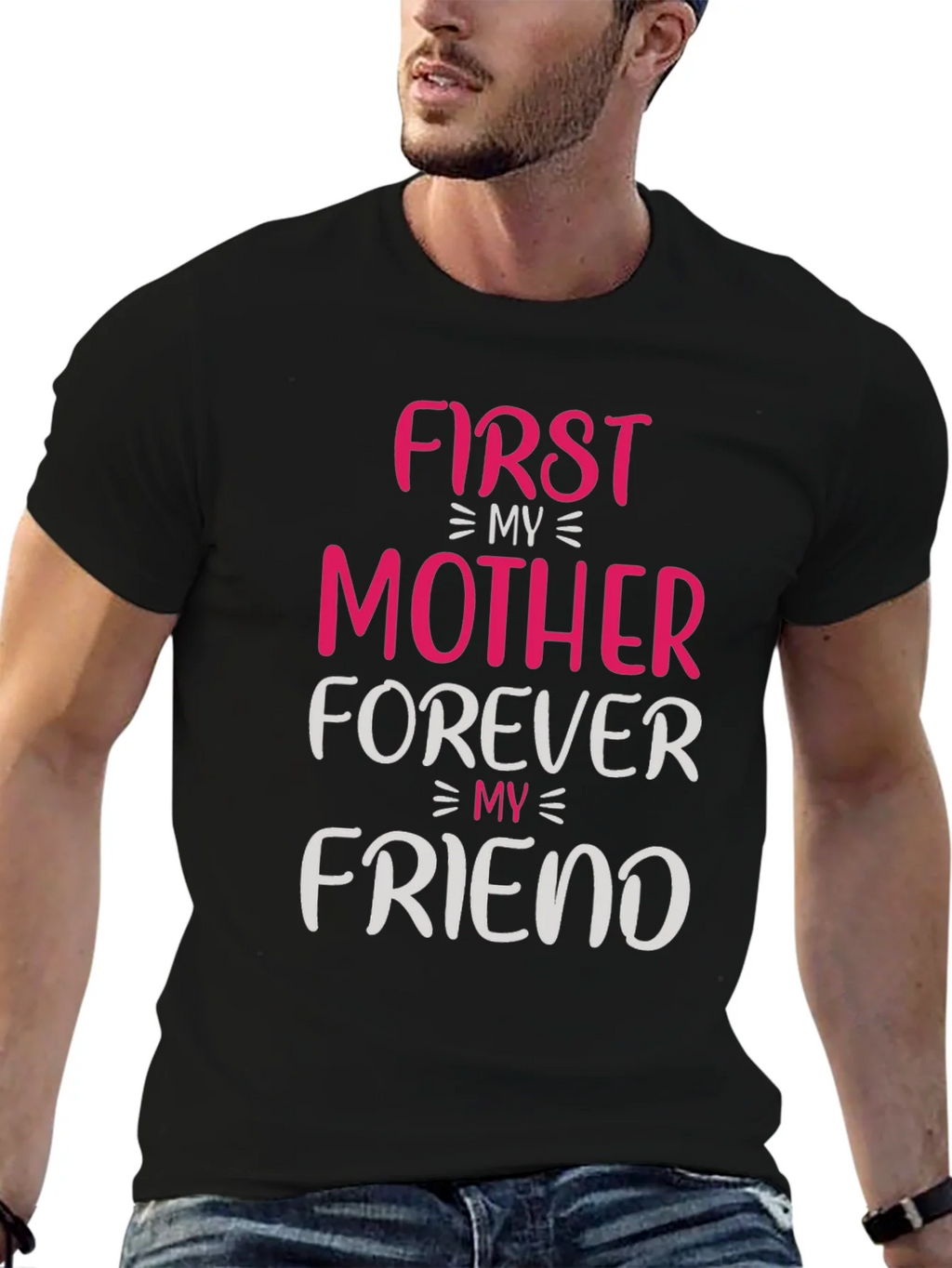 First My Mother Forever My Friend T-Shirt product image 6