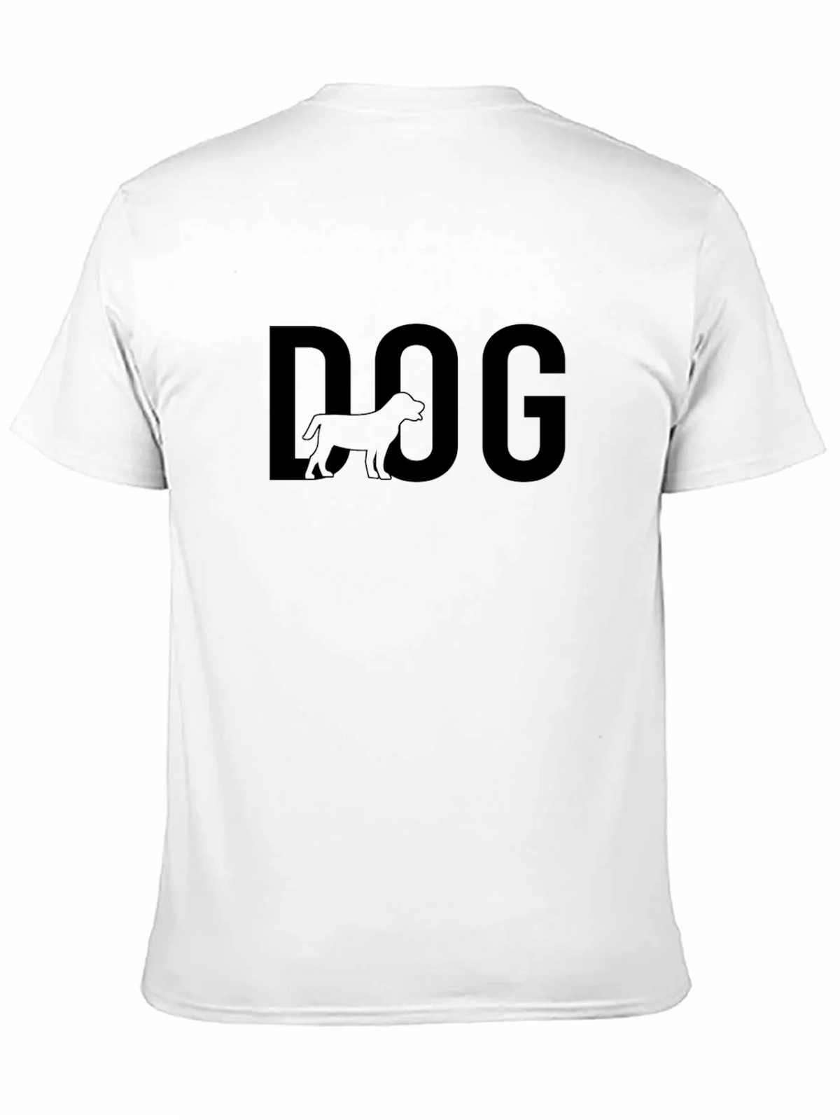 Dog Graphic Tee - Black Cotton T-Shirt product image 8