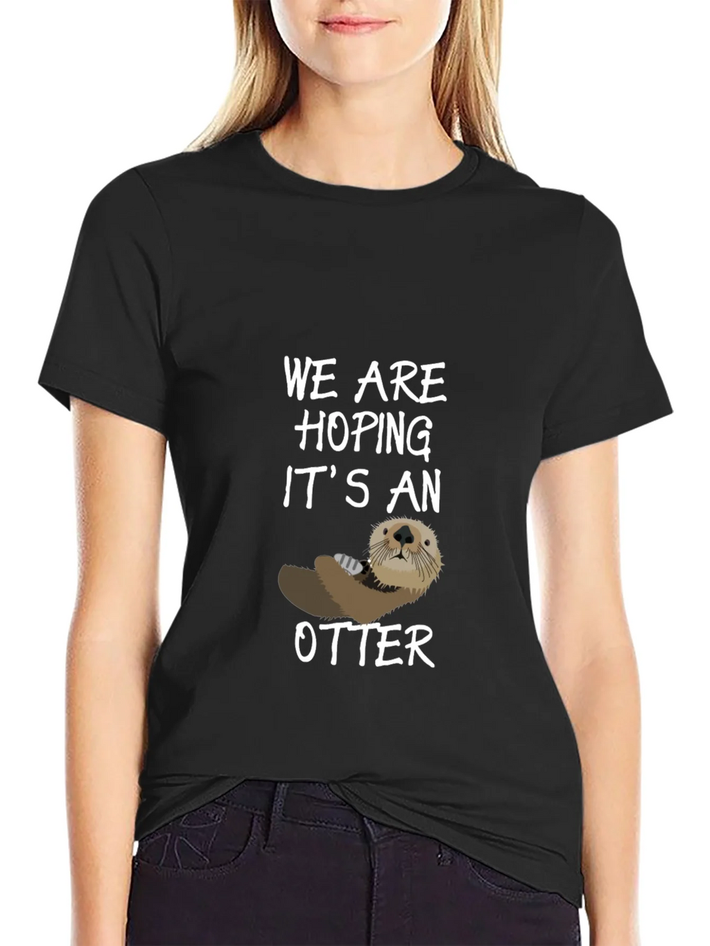 Otter Graphic Tee - Hoping Its An product image 2