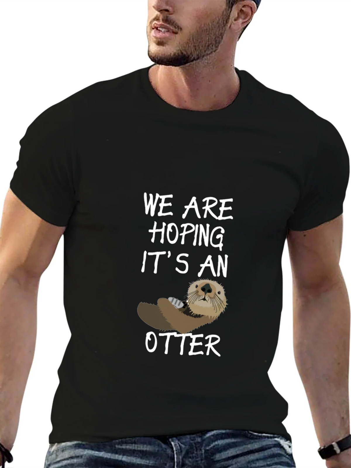 Otter Graphic Tee - Hoping Its An product image 4