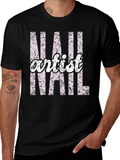 Nail Artist Graphic Tee product image 1