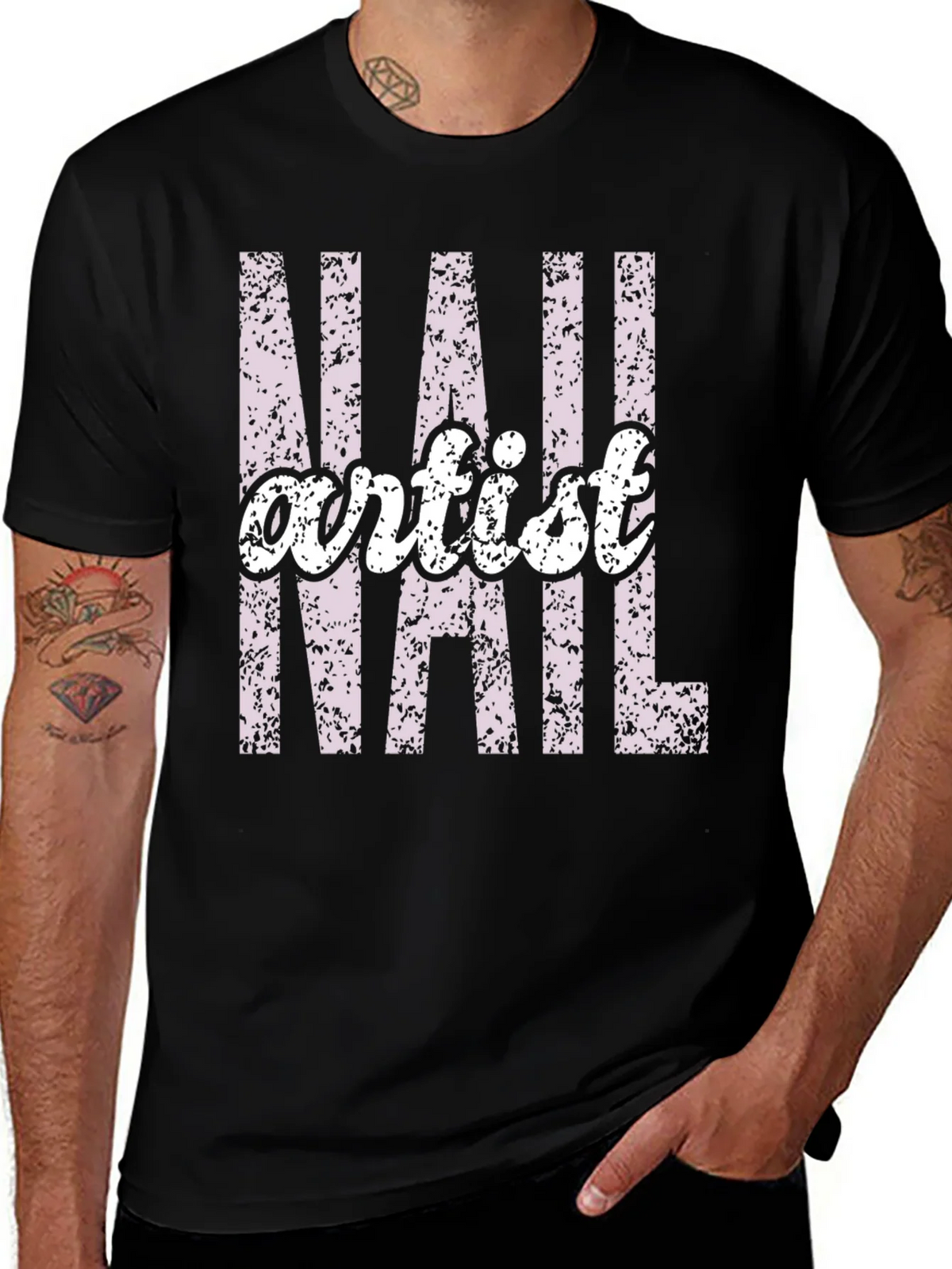 Nail Artist Graphic Tee product image 1