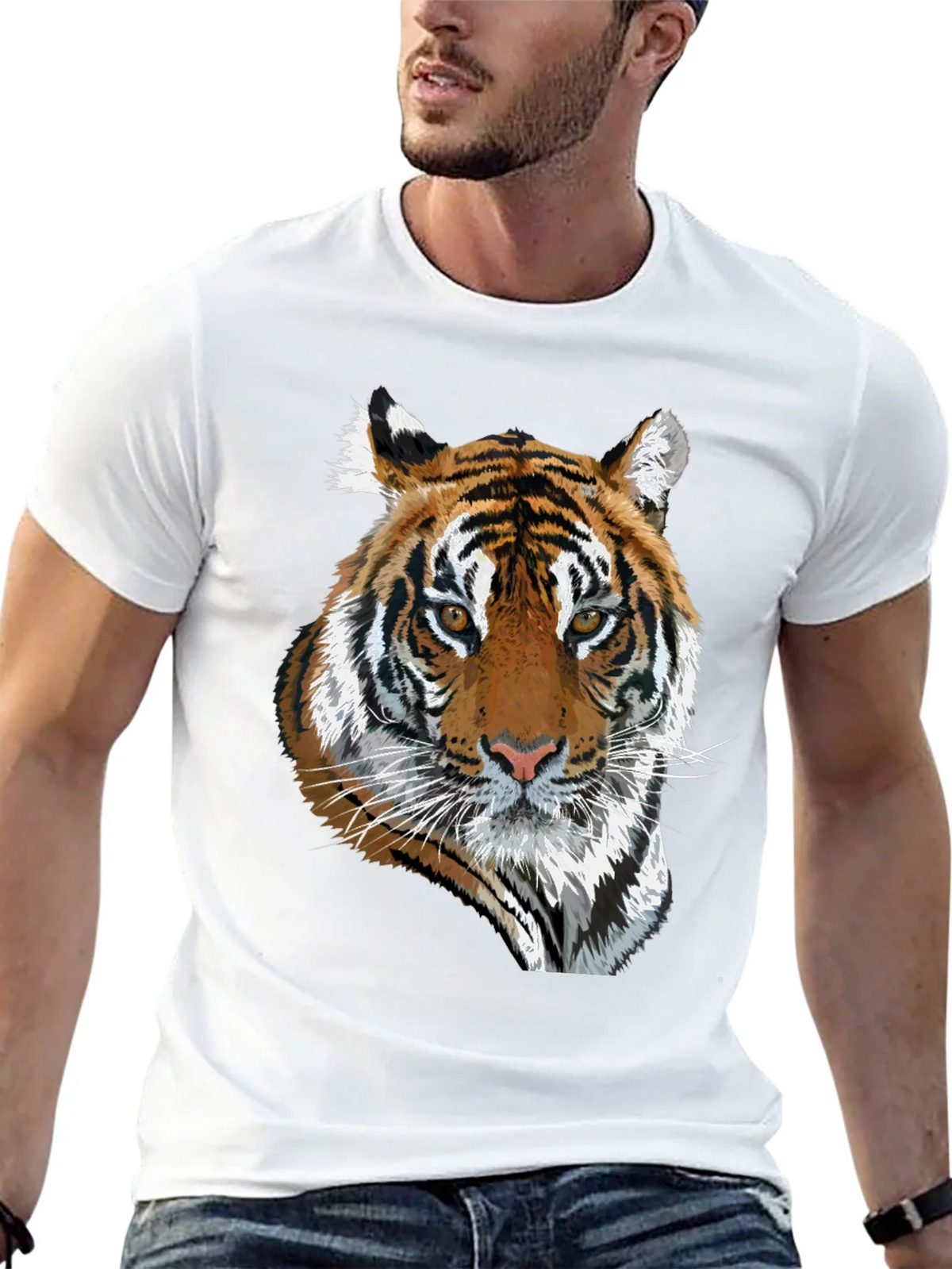 Tiger Graphic T-Shirt - Cool Animal Print Tee product image 11