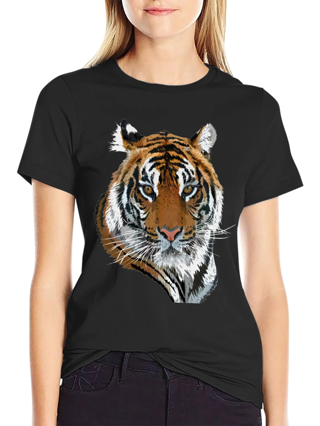 Tiger Graphic T-Shirt - Cool Animal Print Tee product image 2