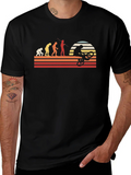 Evolution Mountain Biking Retro T-Shirt product image 1