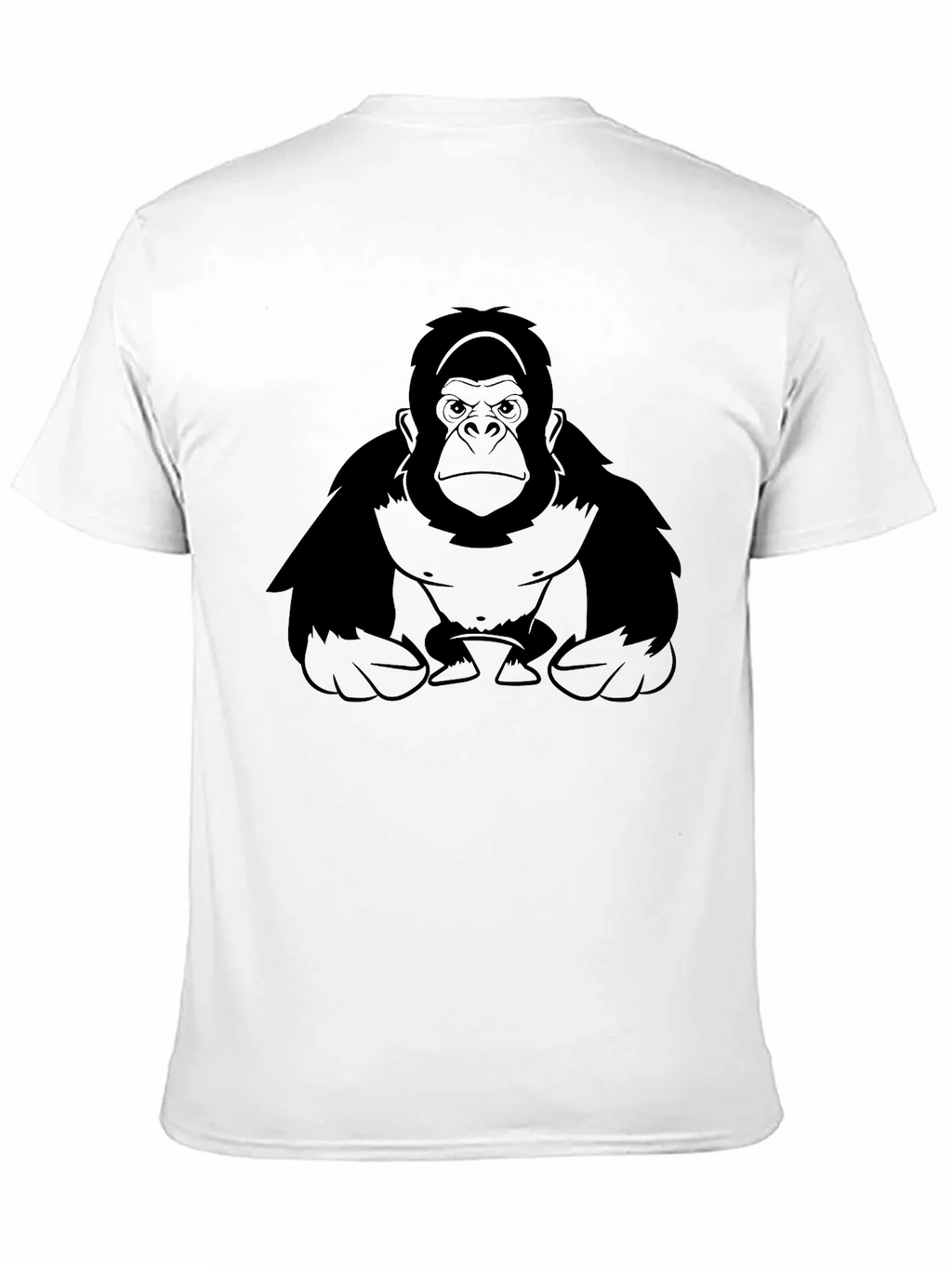 Gorilla Graphic Print Black T-Shirt product image 7