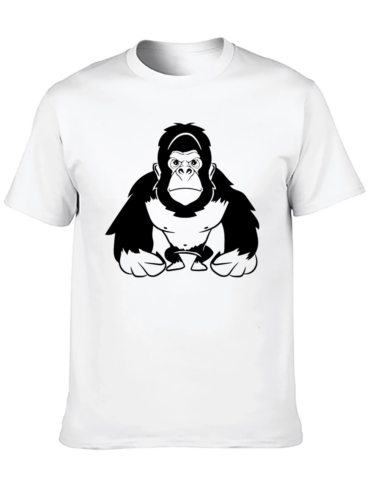 Gorilla Graphic Print Black T-Shirt product image 6