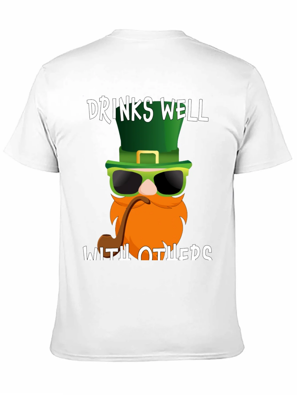 Drinks Well with Others St. Patricks Day T-Shirt product image 10
