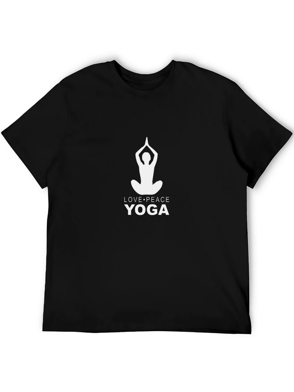 Yoga Love Peace Graphic Tee product image 5