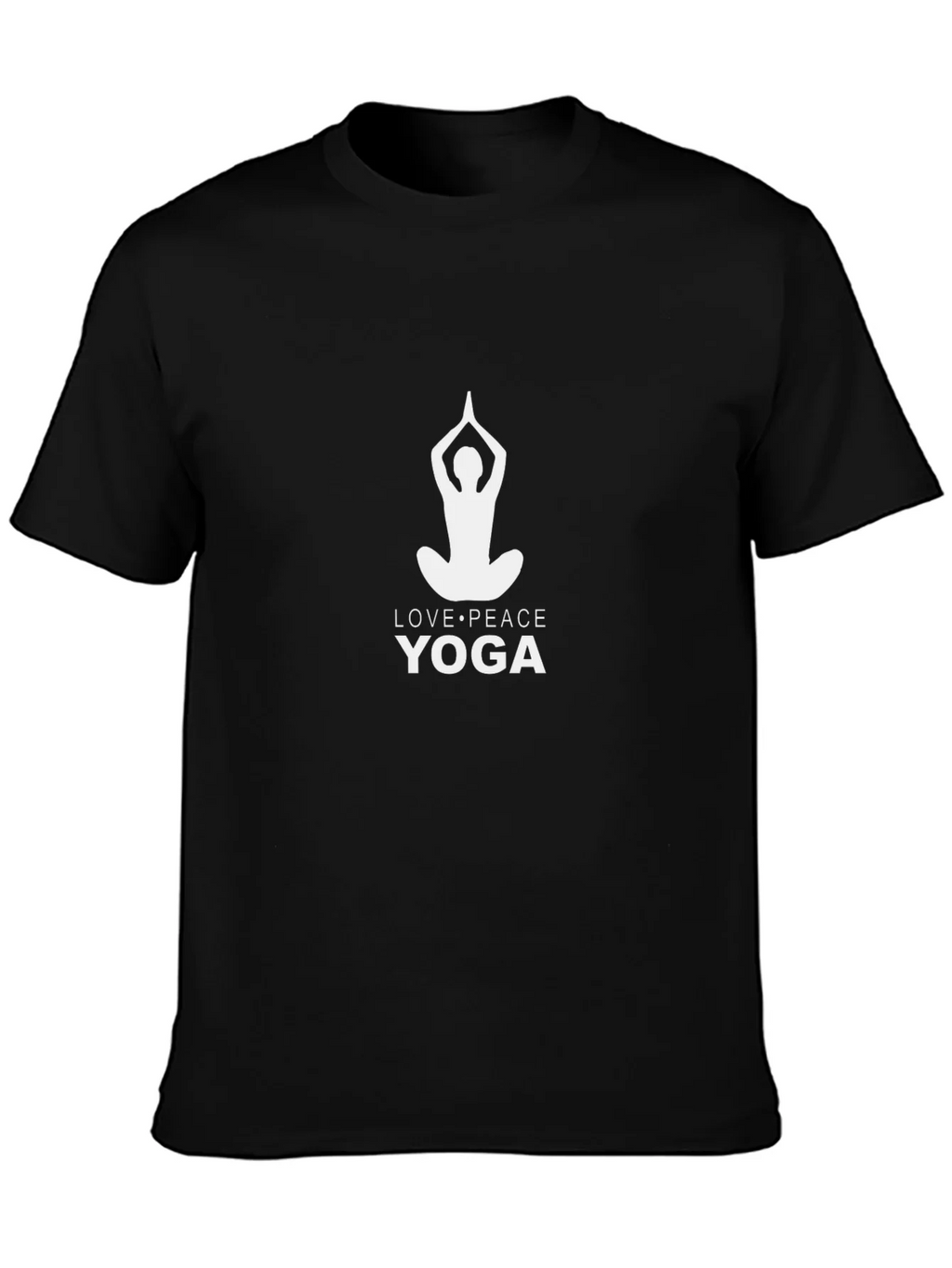 Yoga Love Peace Graphic Tee product image 3