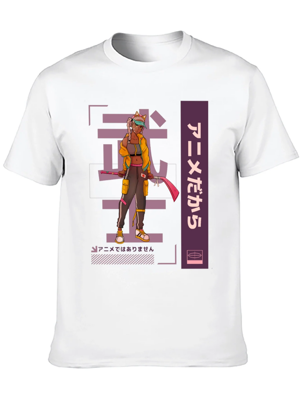 Anime Warrior Graphic Tee - Cool Streetwear Style product image 9