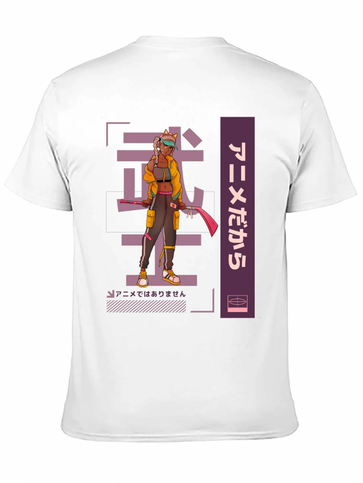 Anime Warrior Graphic Tee - Cool Streetwear Style product image 10