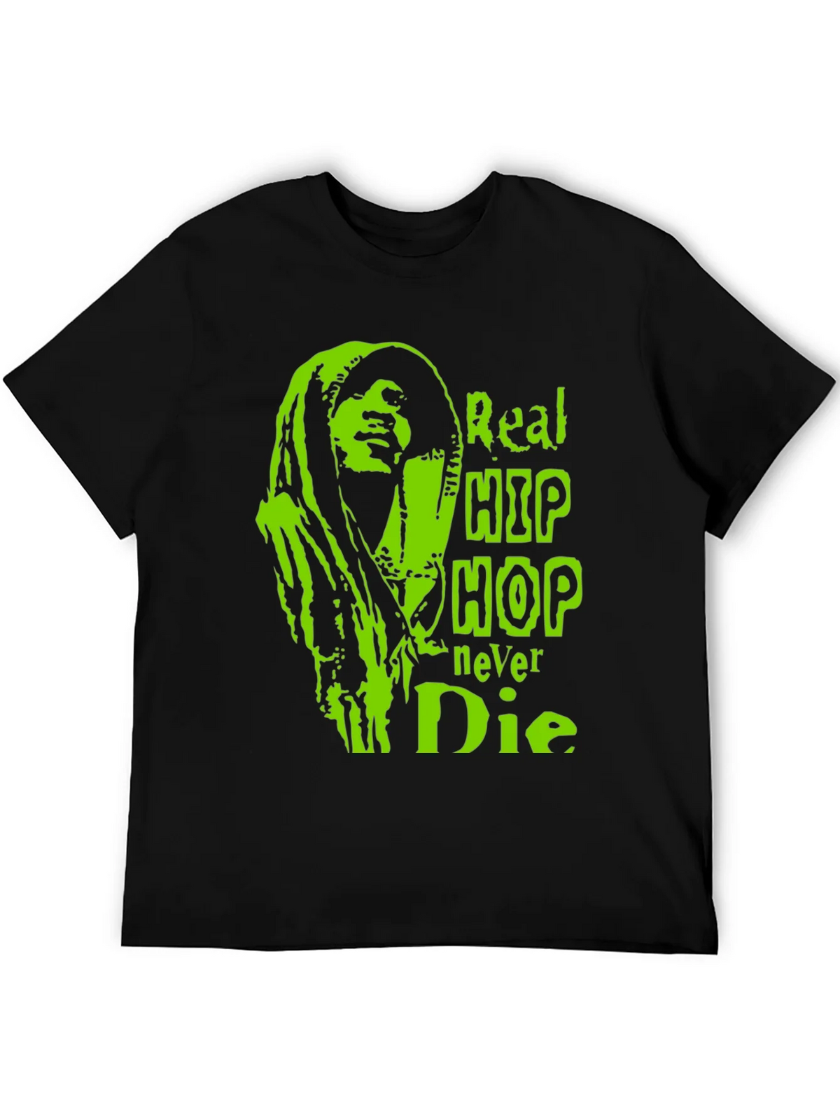 Real Hip Hop Never Die Graphic T-Shirt product image 4