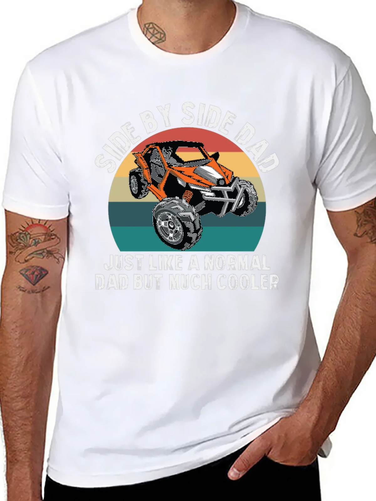 Side By Dad T-Shirt - Cooler product image 7