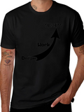 Dream Work Success T-Shirt Black product image 1