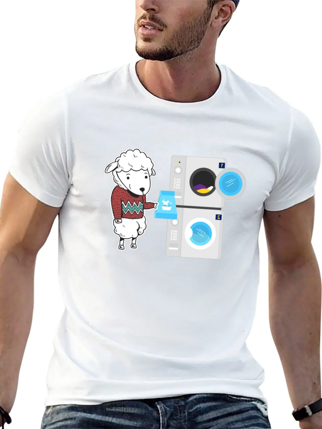 Laundry Sheep Graphic Tee product image 11