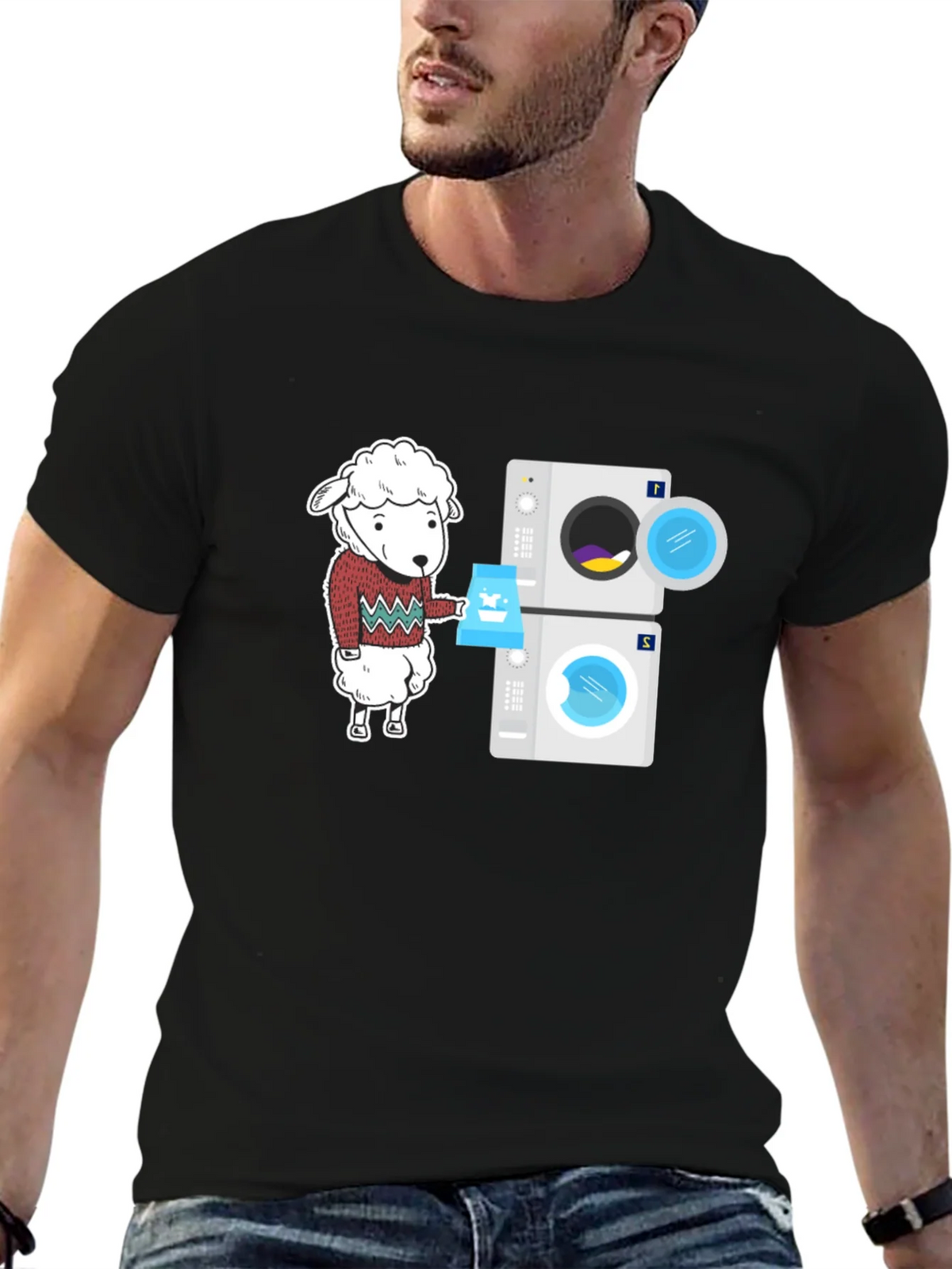 Laundry Sheep Graphic Tee product image 6