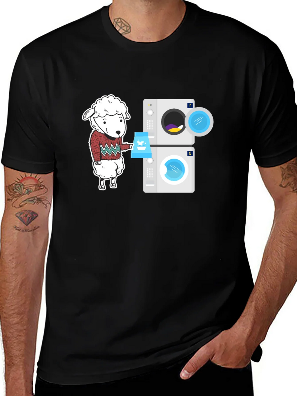 Laundry Sheep Graphic Tee product image 1