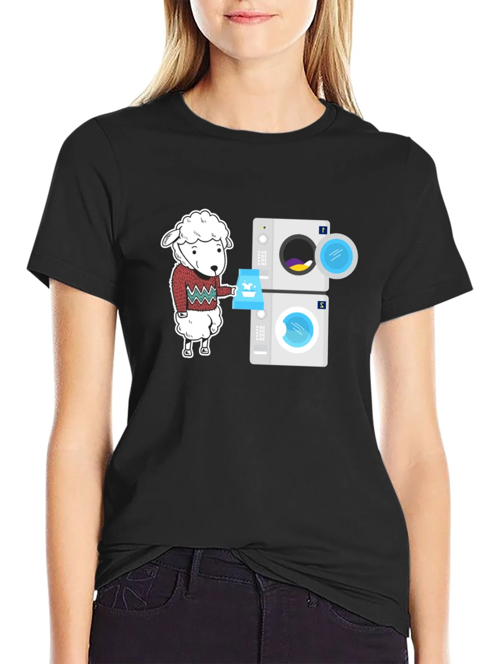 Laundry Sheep Graphic Tee product image 2