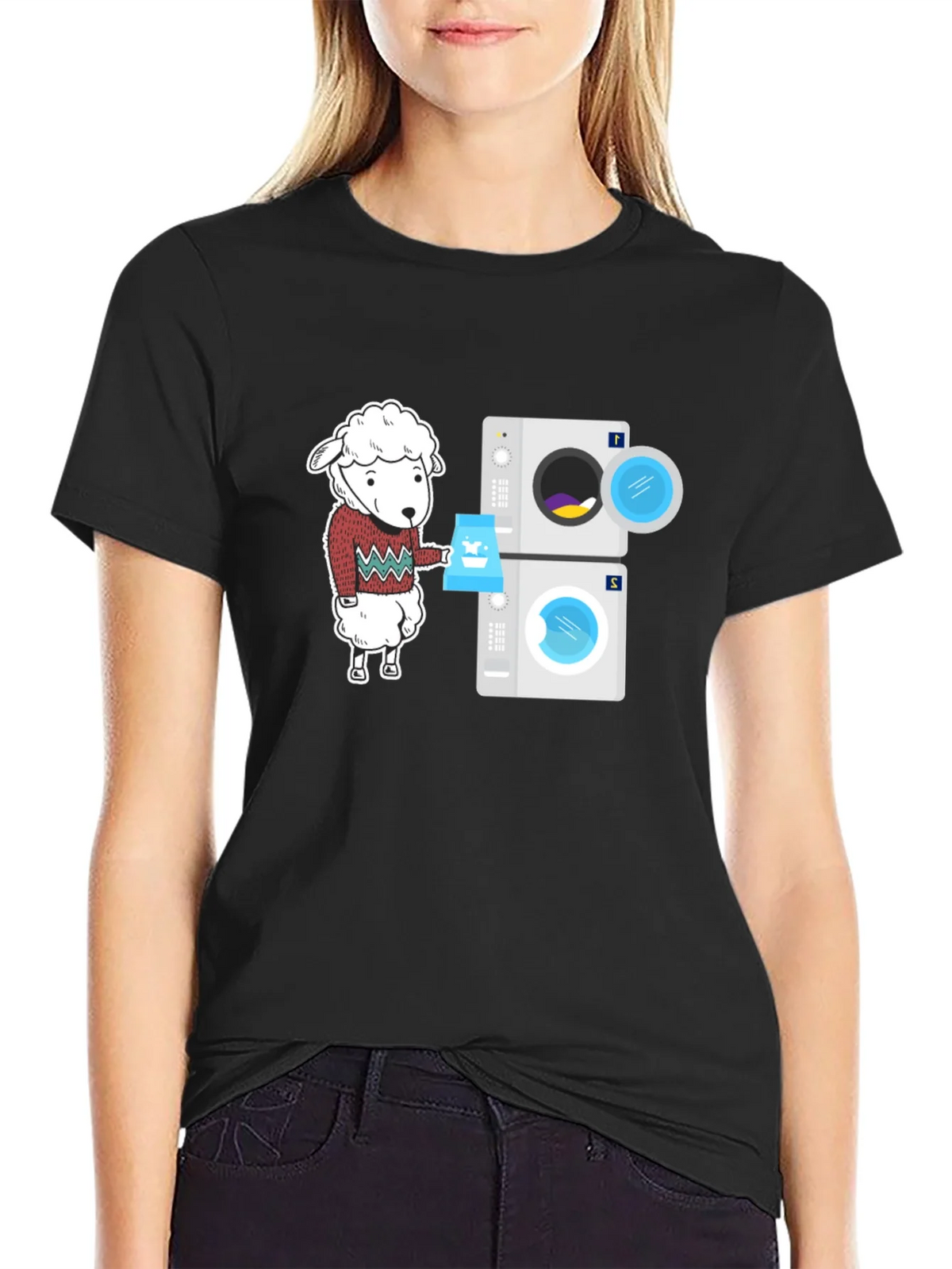 Laundry Sheep Graphic Tee product image 2