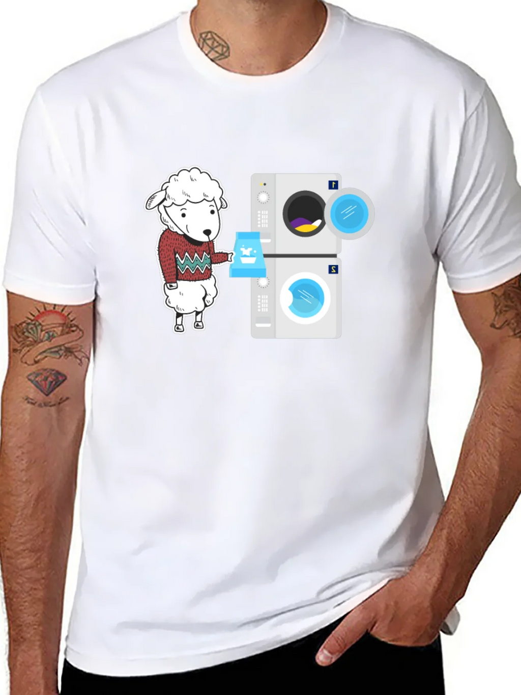 Laundry Sheep Graphic Tee product image 7