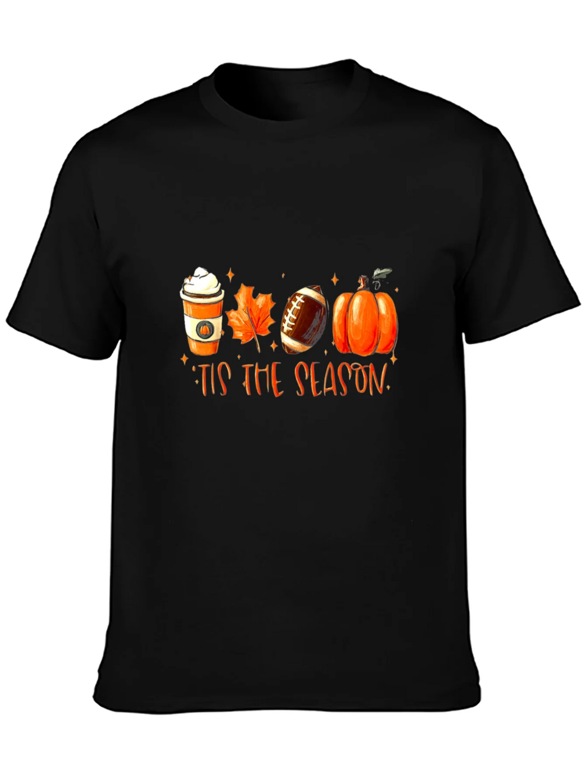 Tis the Season T-Shirt - Fall Football Pumpkin Spice product image 3