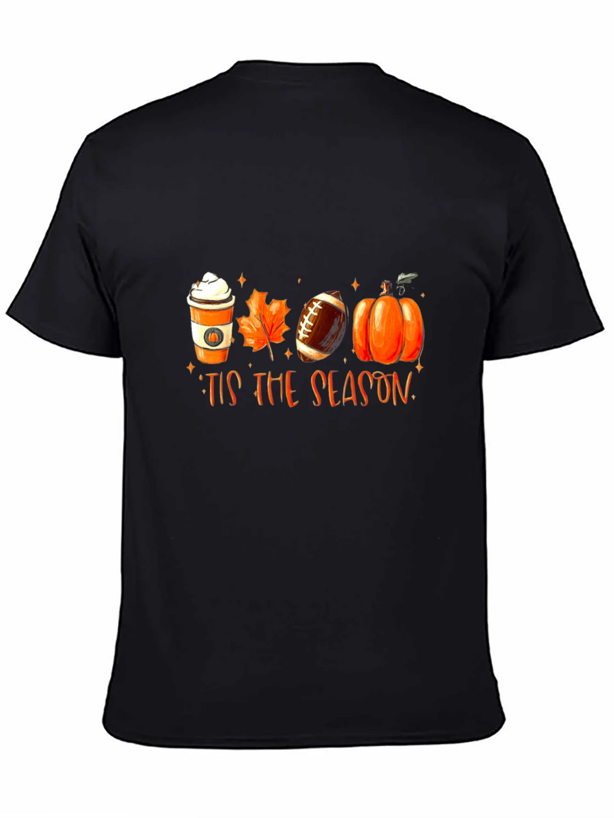Tis the Season T-Shirt - Fall Football Pumpkin Spice product image 4
