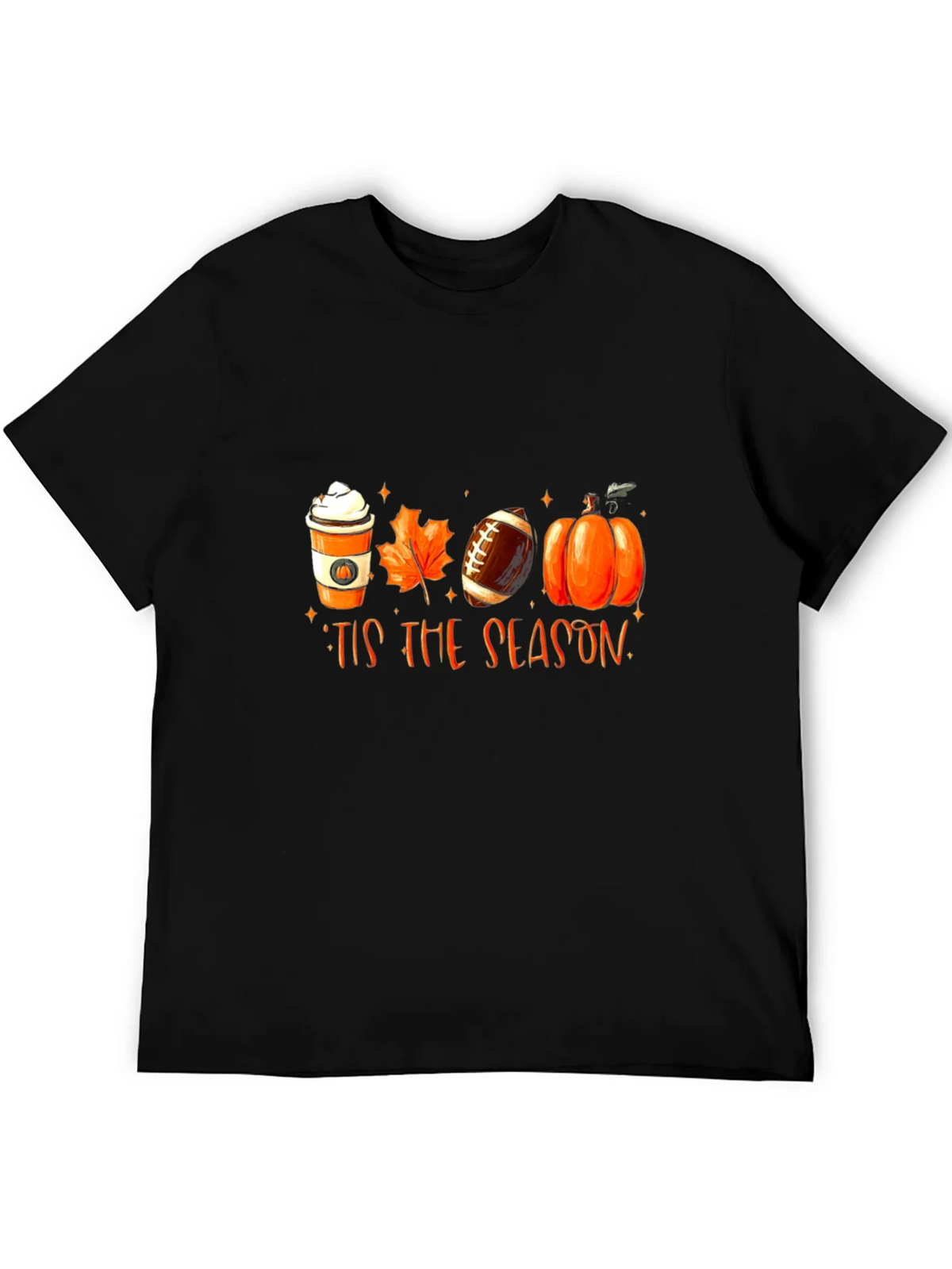 Tis the Season T-Shirt - Fall Football Pumpkin Spice product image 5