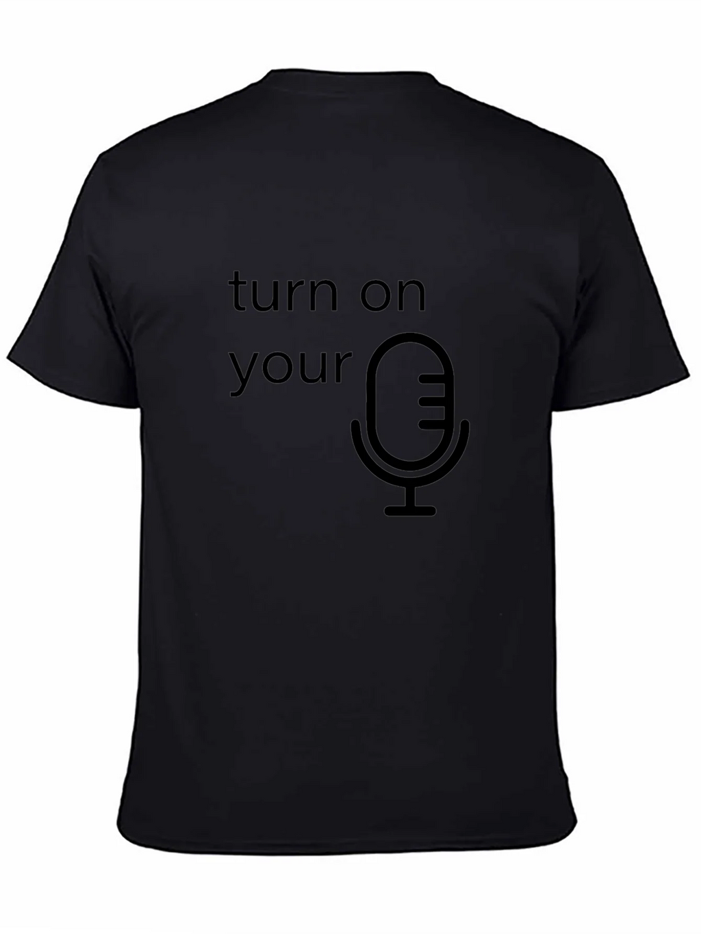Turn On Your Mic Graphic T-Shirt product image 4
