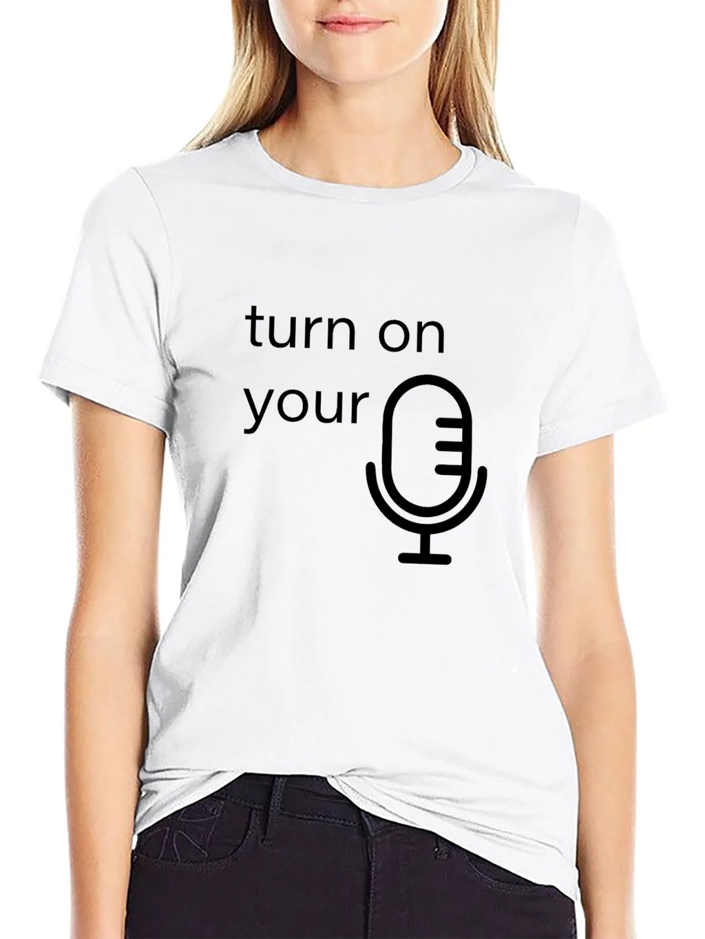 Turn On Your Mic Graphic T-Shirt product image 8