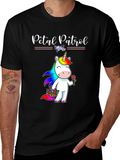 Petal Patrol Unicorn Graphic Tee product image 1